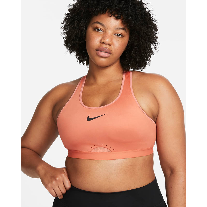 Nike Training High Support Pro rival sports bra In Black